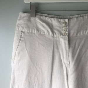 Linen Wide Leg Summer Pants